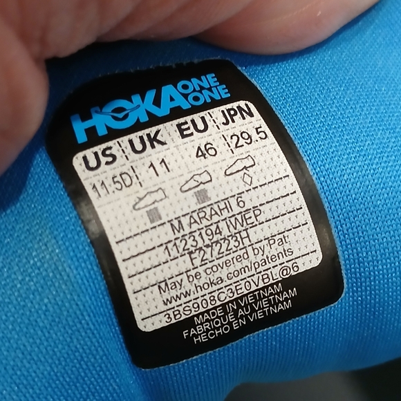 Hoka One Arahi 6 Comfort/Lifestyle/Athletic Shoes Size 11.5 For Men - Picture 3 of 15